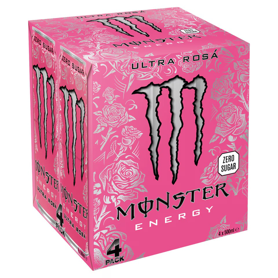 Monster Energy 4 packs