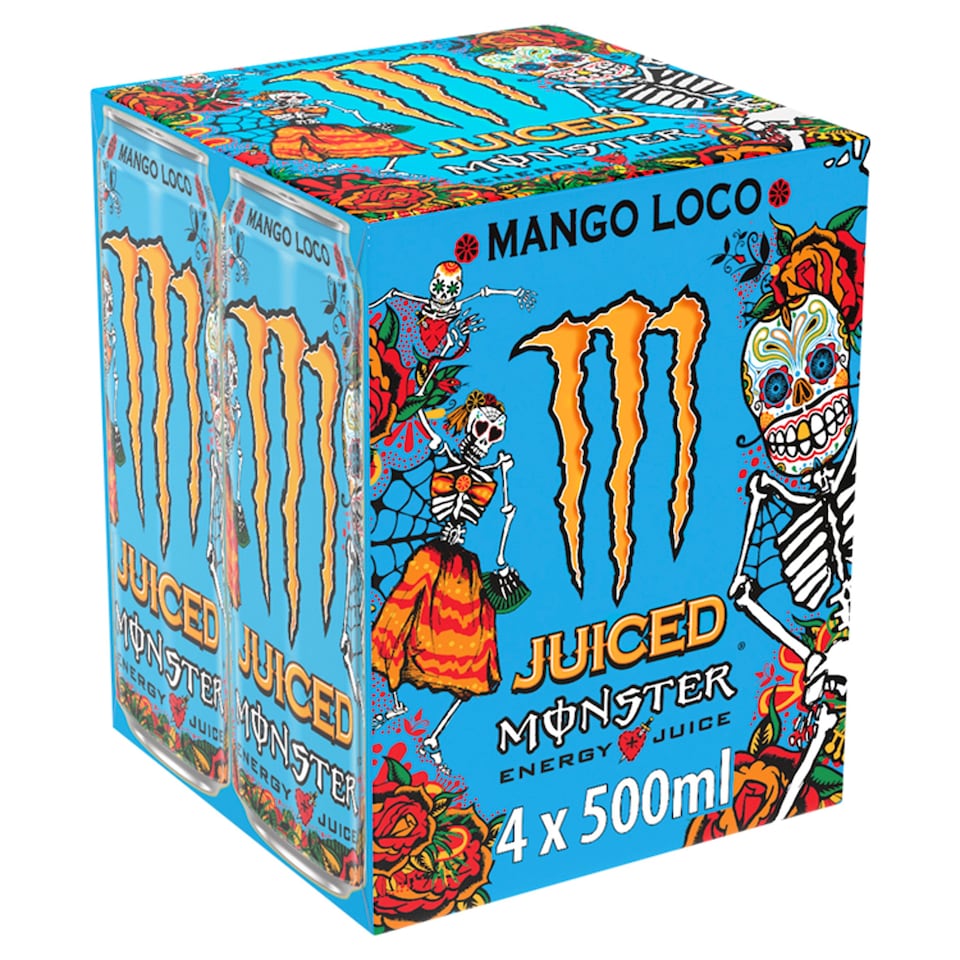 Monster Energy 4 packs