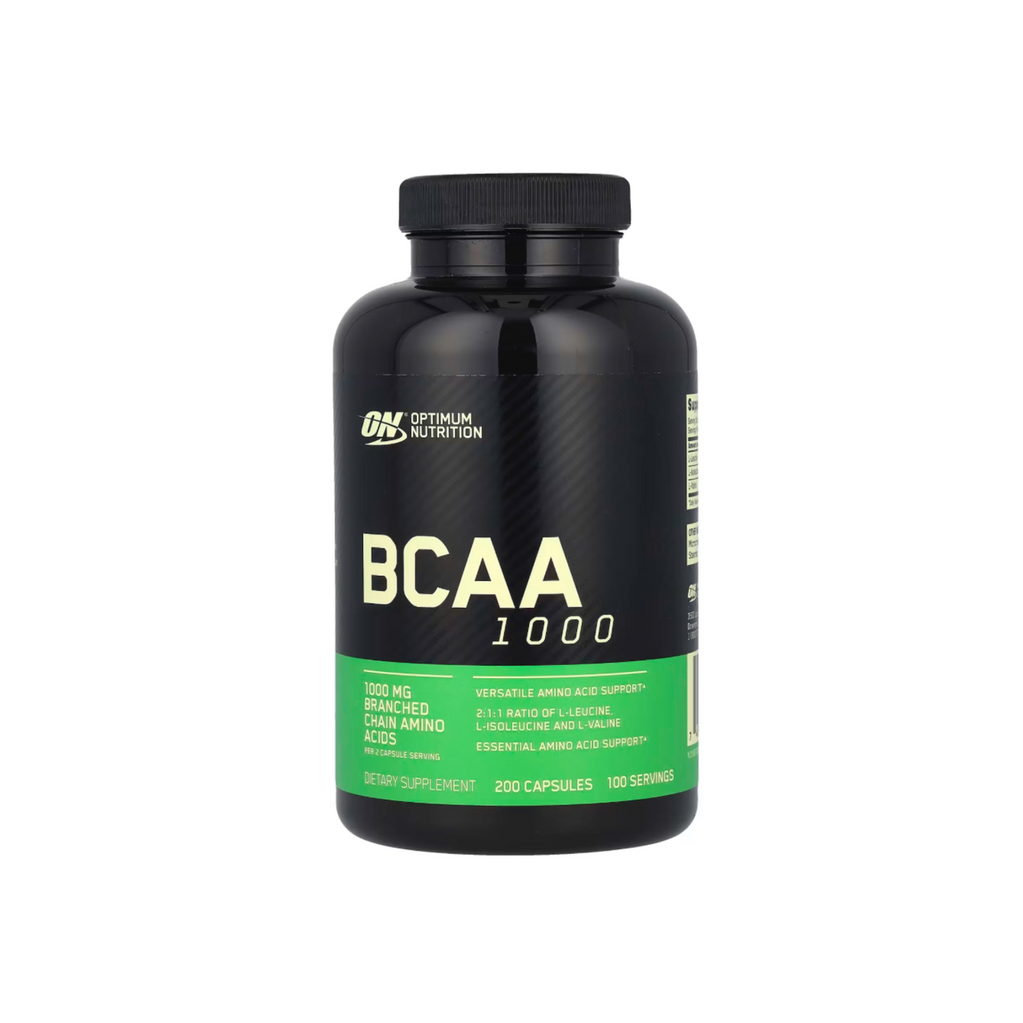 Optimum Nutrition Branched-chain amino acids 200 Capsules