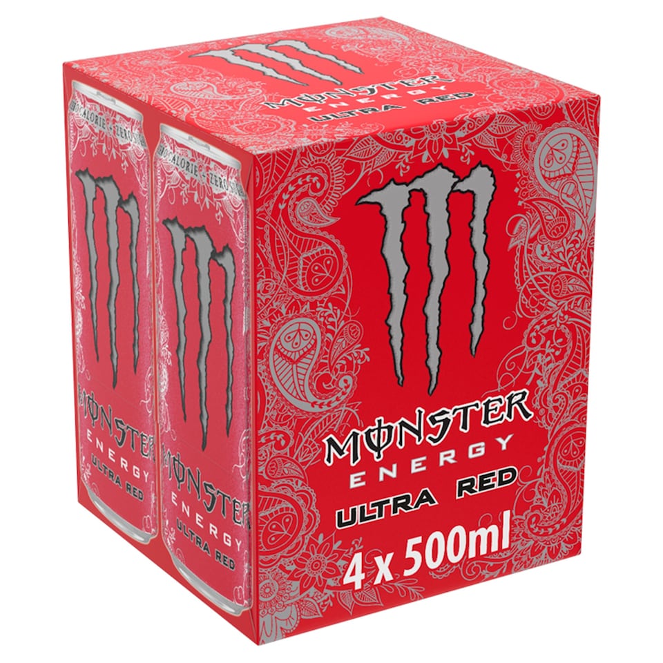 Monster Energy 4 packs