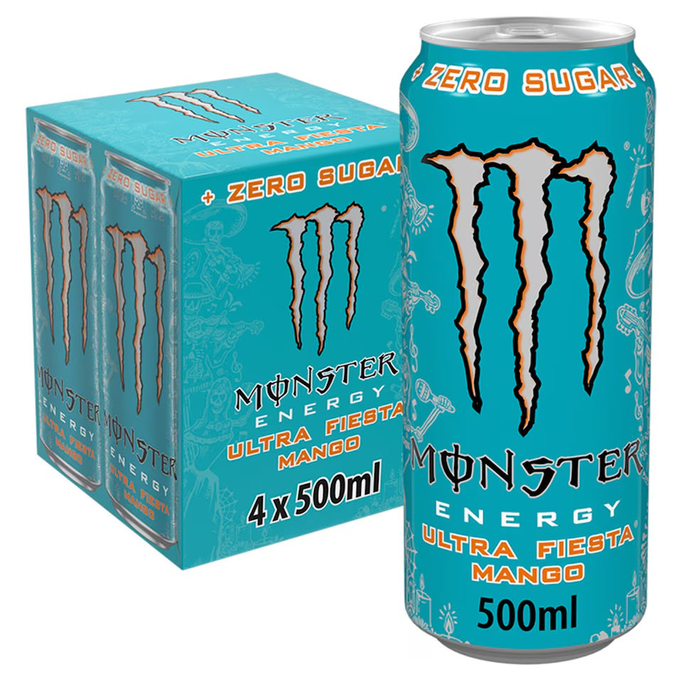Monster Energy 4 packs