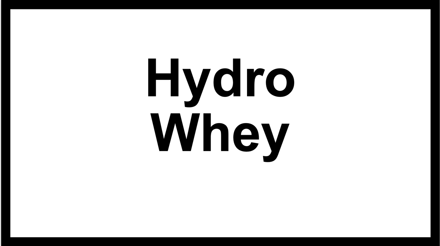 Hydro Whey