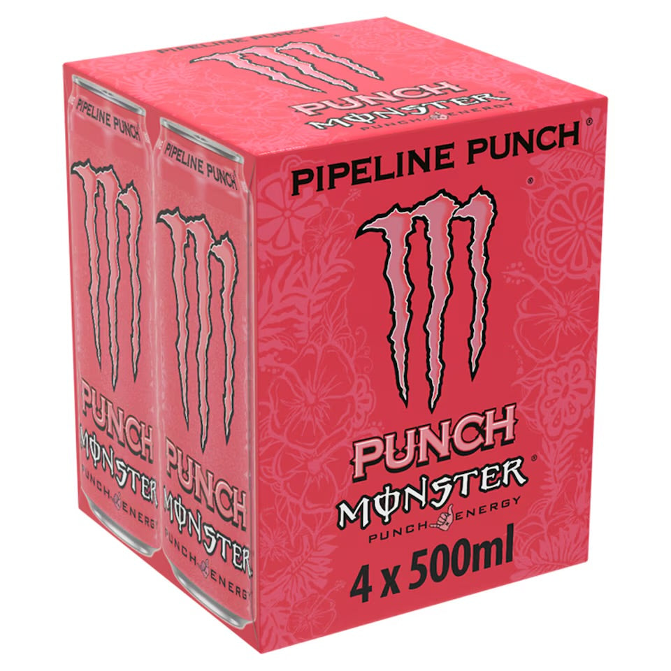 Monster Energy 4 packs