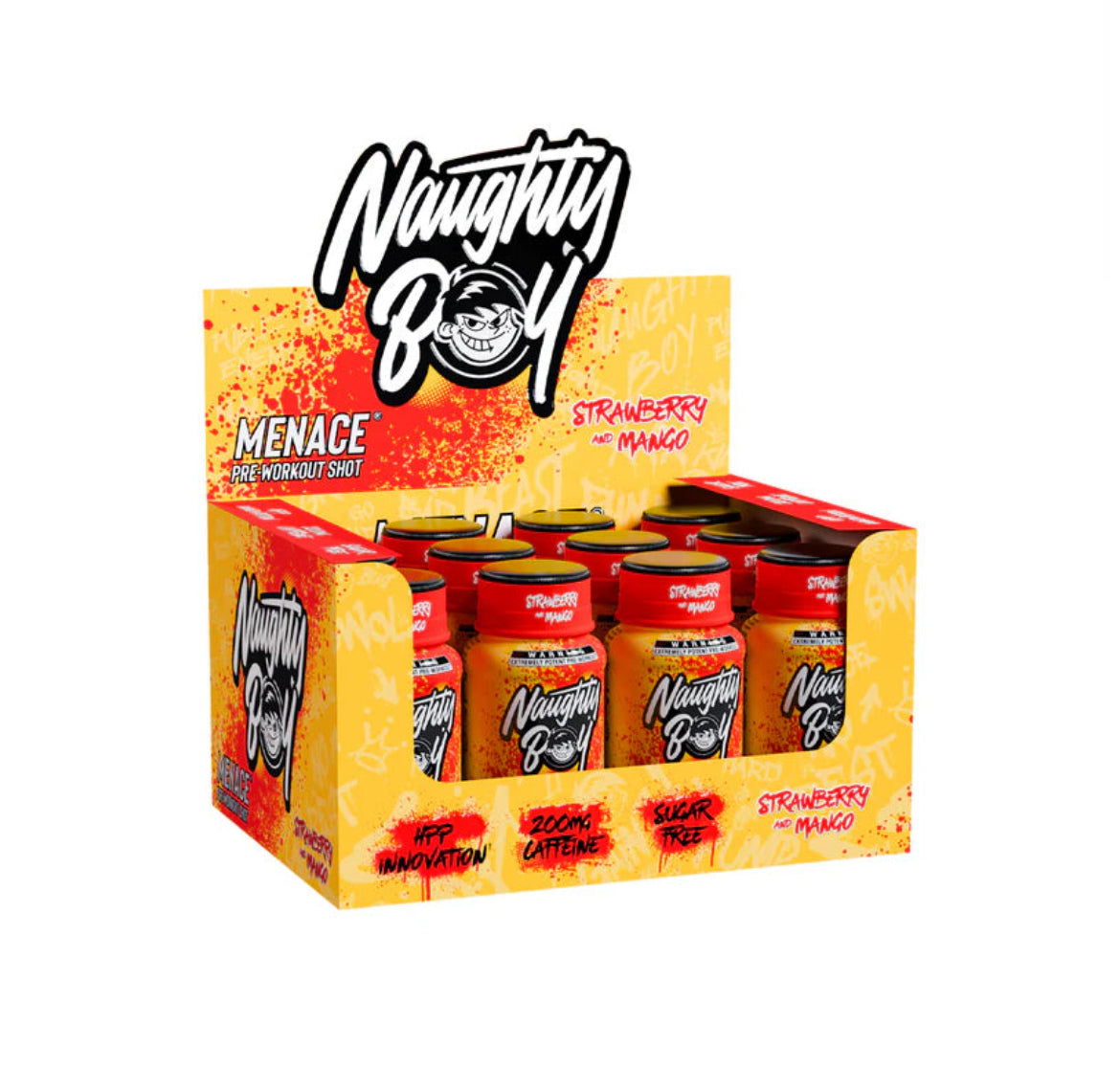 Naughty Boy Pre Workout shots